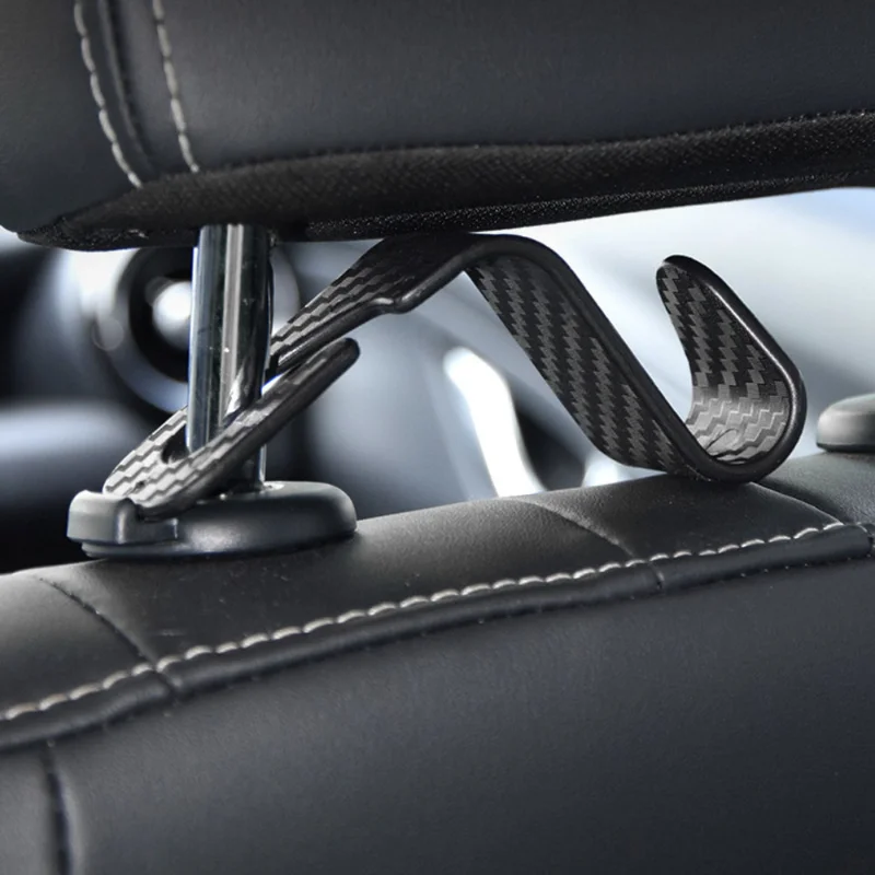 2 шт. автомобильные Крючки-Вешалки для сумок и одежды