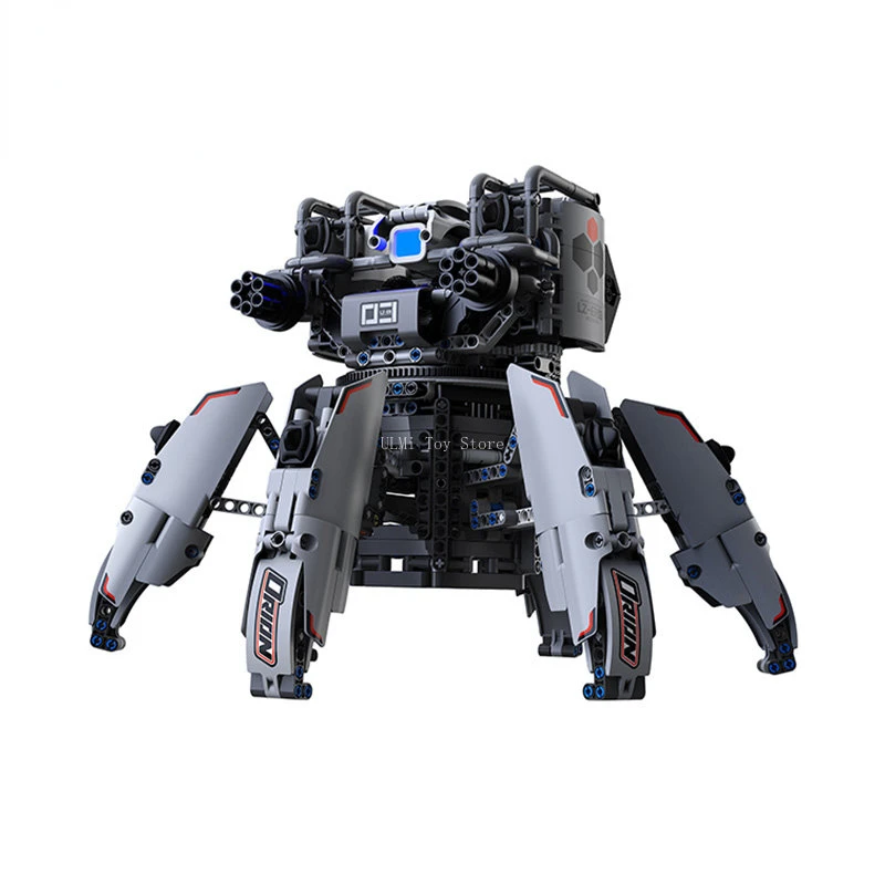 

Jupiter Dawn Series Smart Building Block Orion Six-Legged Titan Robot RC Toy Bluetooth APP Control Kids Gift 1200+ parts