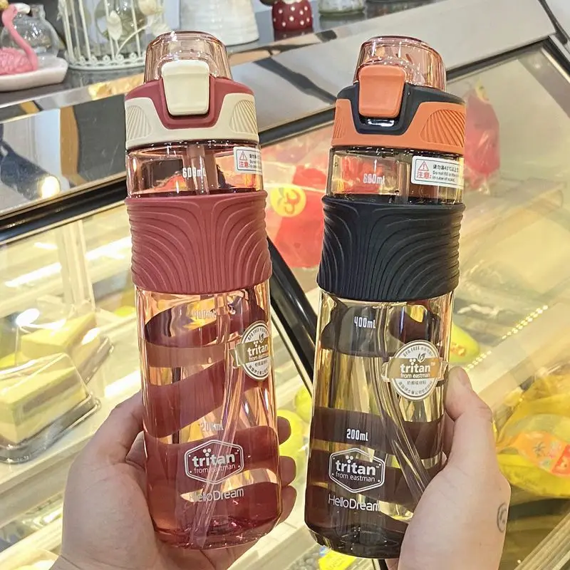 

Уличная Спортивная дорожная космическая чашка из тритана с большой емкостью и ручкой, простая художественная чашка для мужчин и женщин, сту...