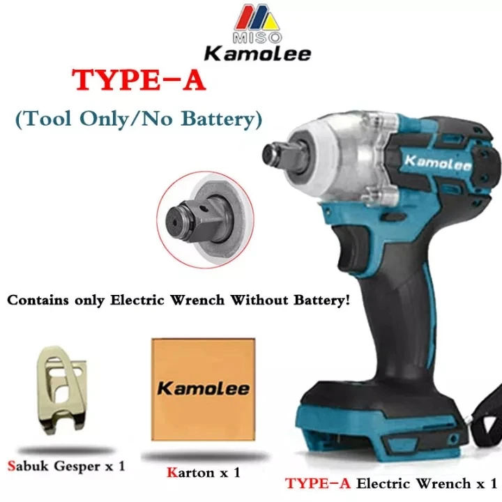 

Kamolee 520N.M аккумуляторный гайковерт 18В