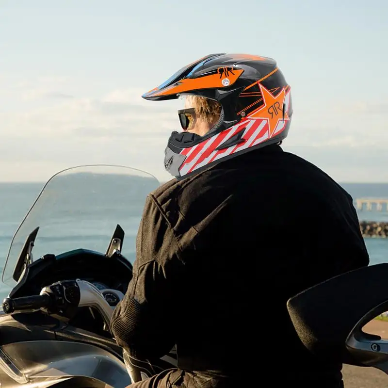 Велосипедные шлемы с очками перчатки мотоциклетный шлем детский внедорожный