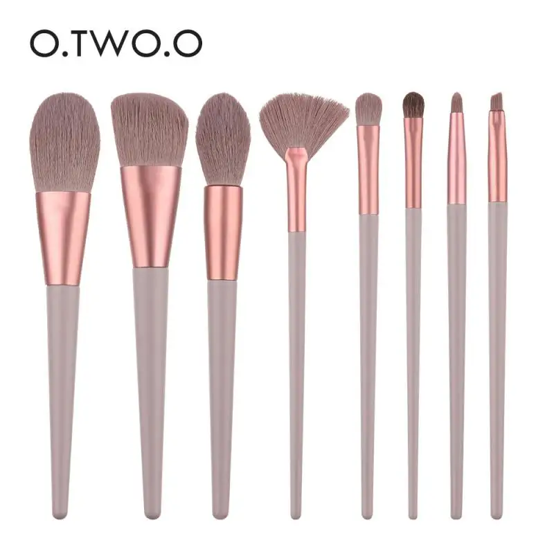 

5/Facial Foundation Makeup Brush Set Loose Powder/eye Shadow/foundation/blush/brow Brush Gentle Comfortable Soft Brush Tool