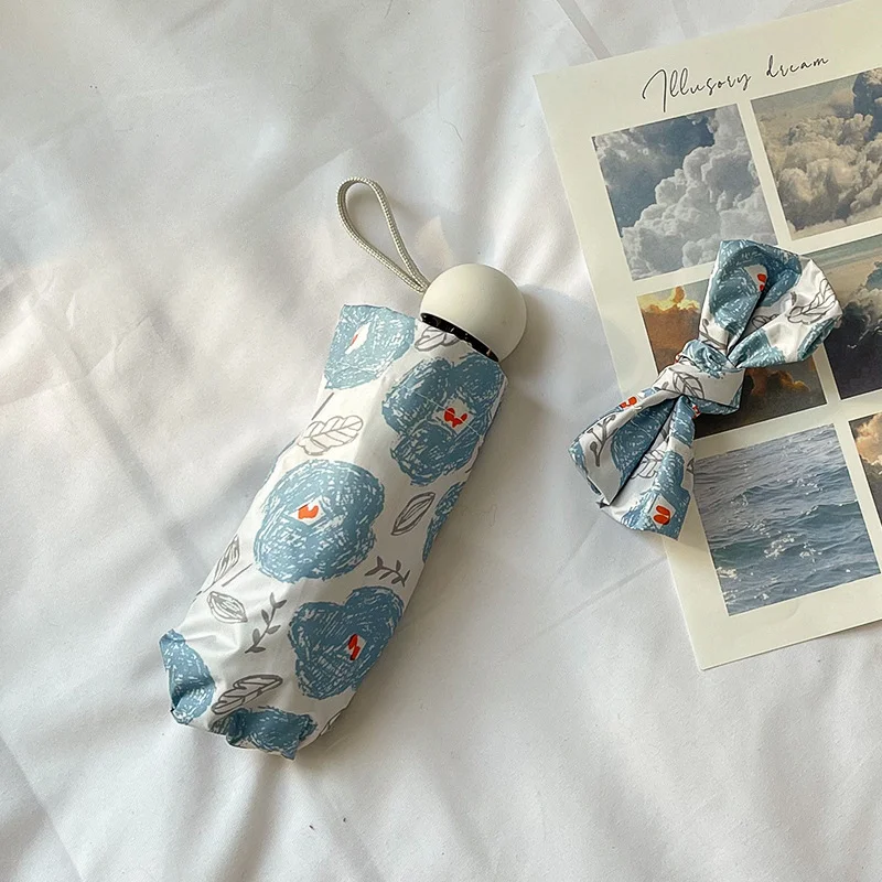 Полностью автоматический зонт в деревенском стиле с принтом солнечный и