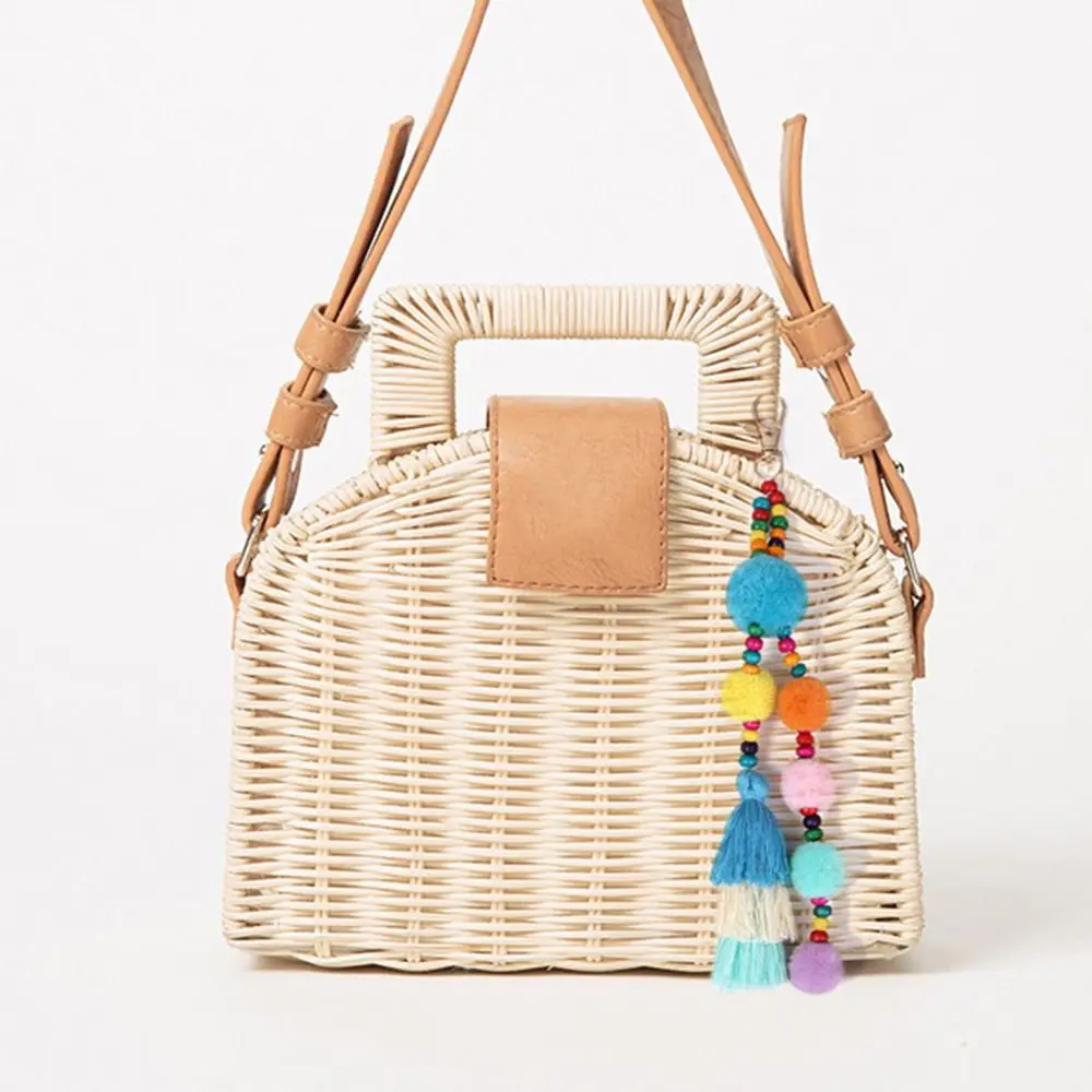 Женский пушистый помпон шар кисточка брелок подвеска для сумки подвесное