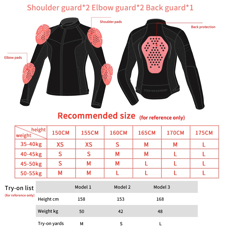 SFK Winter Warm Motorcycle Women's Riding Jacket Detachable Cotton lining Slim Fit Real Leather With CE Protective Accessories