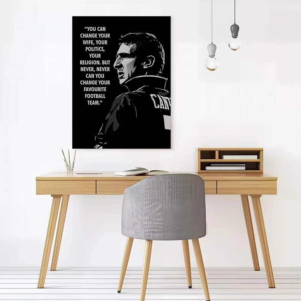 Фото Холст с принтом Cantona, настраиваемые картины, постеры, идеальный подарок для декора гостиной, украшения для спальни, декор для стен №2