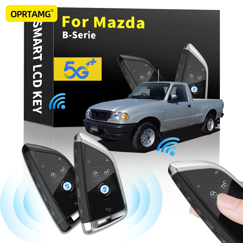 

Car Smart Remote Control Key LCD Display for Keyless Smart Key For Mazda B-Serie 2000-2015 2016 2017 2018 2019 2020 2021 2022
