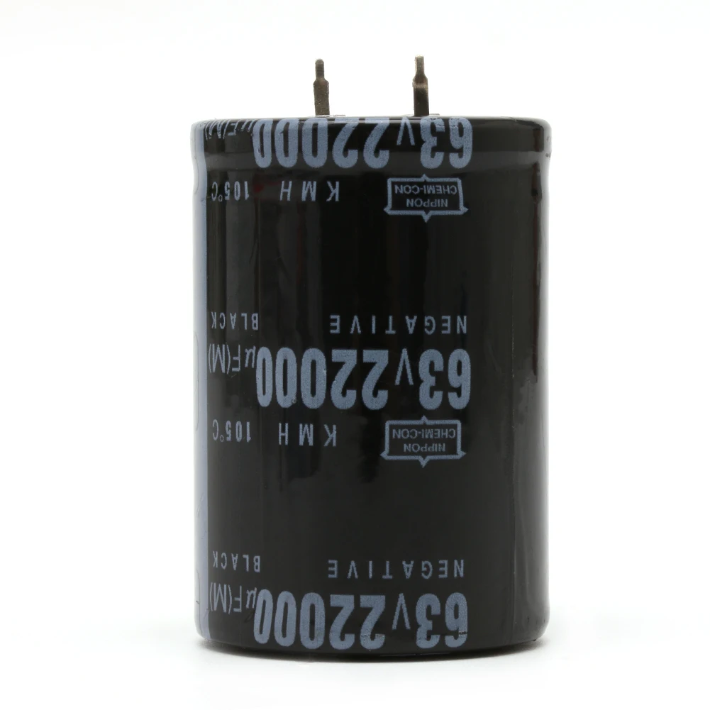 

22000UF 63V Aluminum Electrolytic Capacitor 105°C Dimension 35x50mm Cylindrical