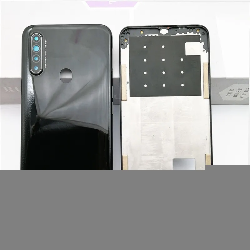 Для Oppo A31 2020 CPH2015 / A8 2019 PDBM00 средняя рамка задняя крышка передняя Кронштейн Рамка