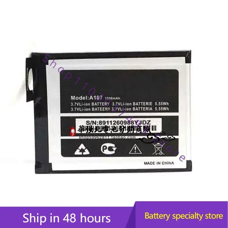 Для Micromax Canvas Fire 4 мобильный телефон аккумулятор A107 встроенный 1500 мАч