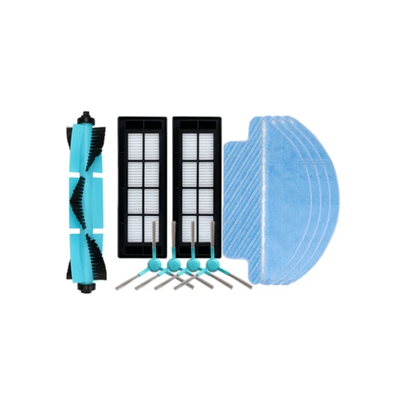 

Filter Side Brush Main Brush Mop Cloths for Yunmi Sweeping and Dragging Integrated Robot 1XVXVC03-JG Parts Replacement