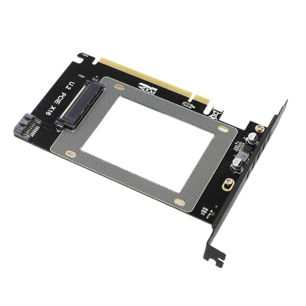 PCI-E Riser 3.0 4X X16 to U.2 SFF-8639 Adapter NVMe PCIe SSD | Компьютеры и офис