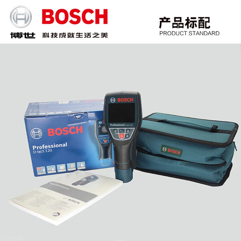 BOSCH металлоискатель Профессиональный D-tect 120 Wire Finder деревянная проводка настенный