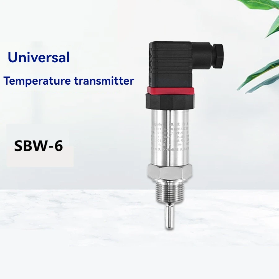 SBW-6 компактный температурный передатчик RS485 Hesmann Connector отображает датчик PT100 4-20 мА