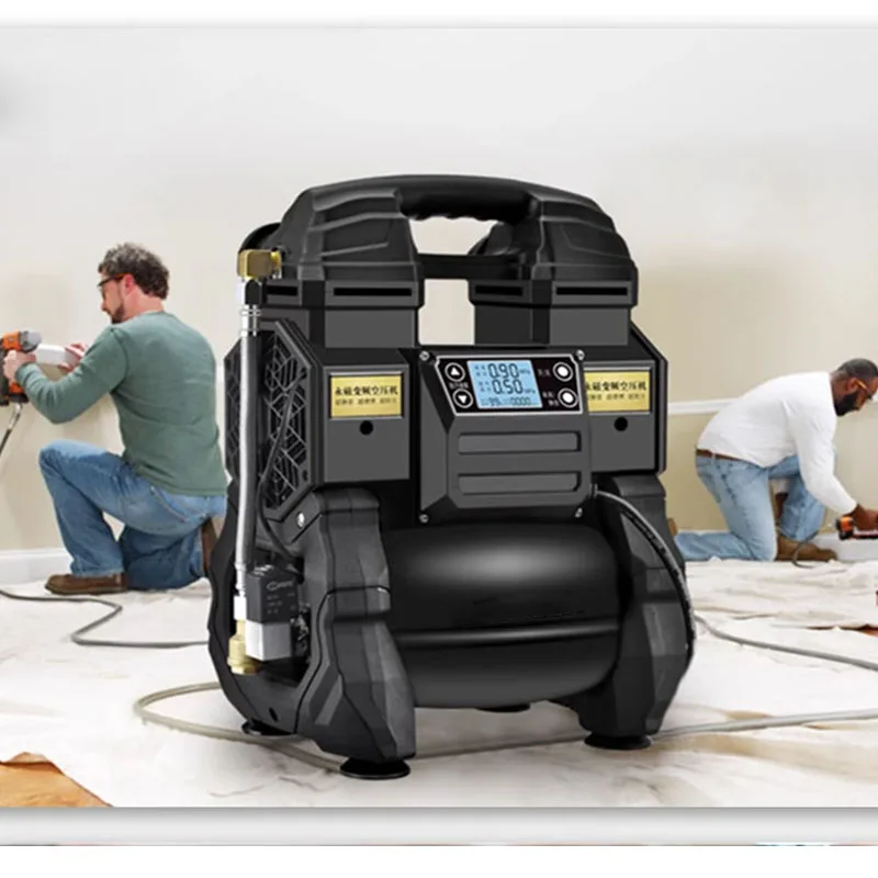 Бесшумный безмасляный воздушный компрессор насос высокого давления