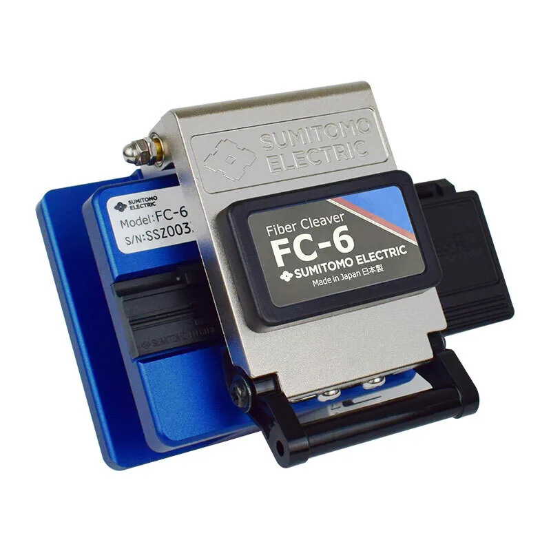 Imported Sumitomo 100% Original FC-6S FC-6 Fiber Cleaver 81C T600C Fusion Splicer FC6S Cutter