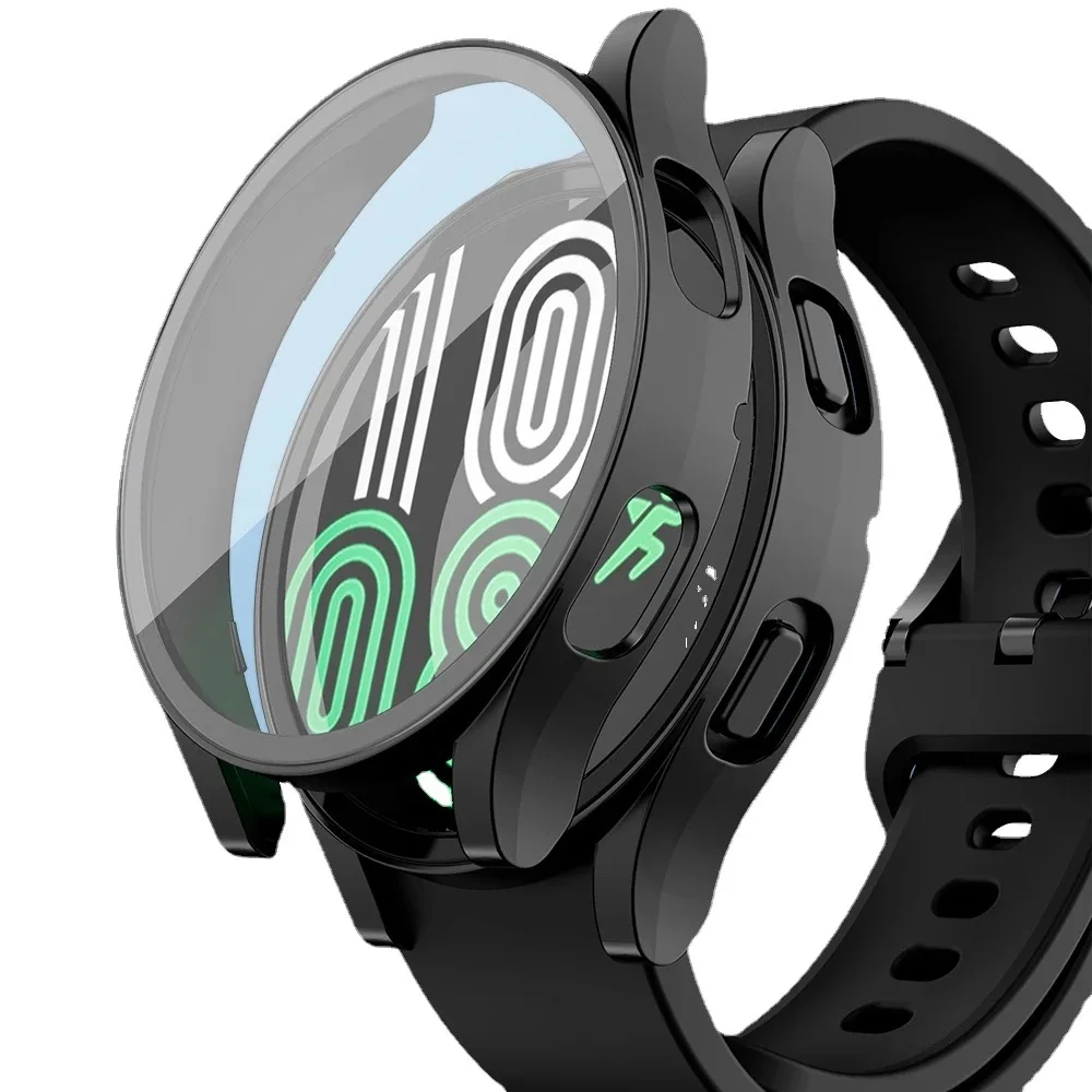 

Watch case for Samsung Galaxy Watch 4 5 44mm 40mm PC Matte film integrated protective case Anti-fall bumper Screen Accessories