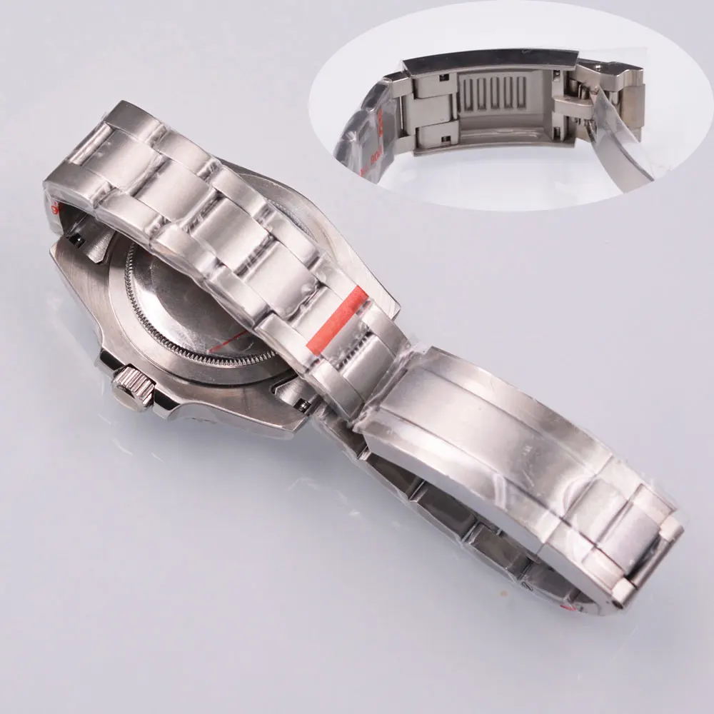 Мужские автоматические механические часы с черным циферблатом 40 мм - купить по