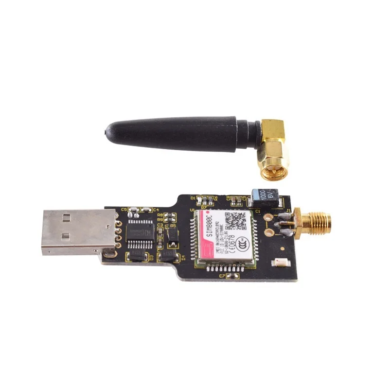 Новый Последовательный модуль GPRS SIM800C с USB на GSM с Bluetooth Sim900a, вызовы с антенной