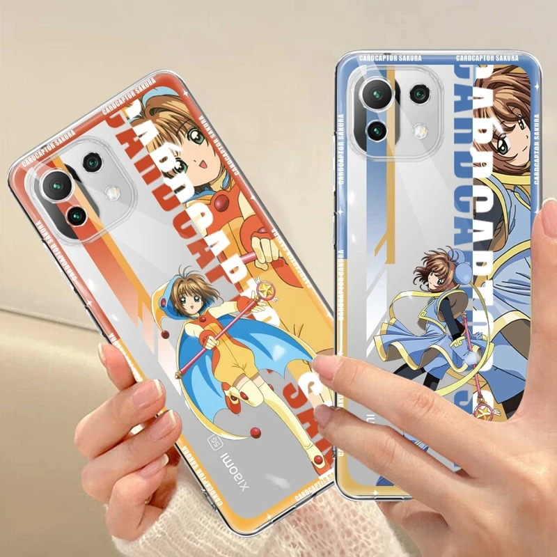 

Casing For Xiaomi Mi M5 11 Lite 11T 5G 12T Pro 13 POCO X3 NFC M5s Note 10 POCO M3 12X 9T 10T F3 Phone Case Cardcaptor Sakura CCS