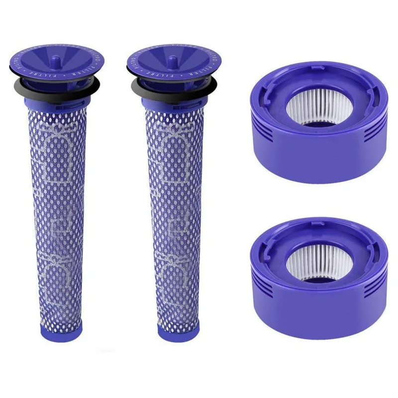 

Post Motor Filter Replacement HEPA Filters Kit For Dyson V7/V8 Animal Absolute Cordless Vacuum Cleaner Replace Part Set