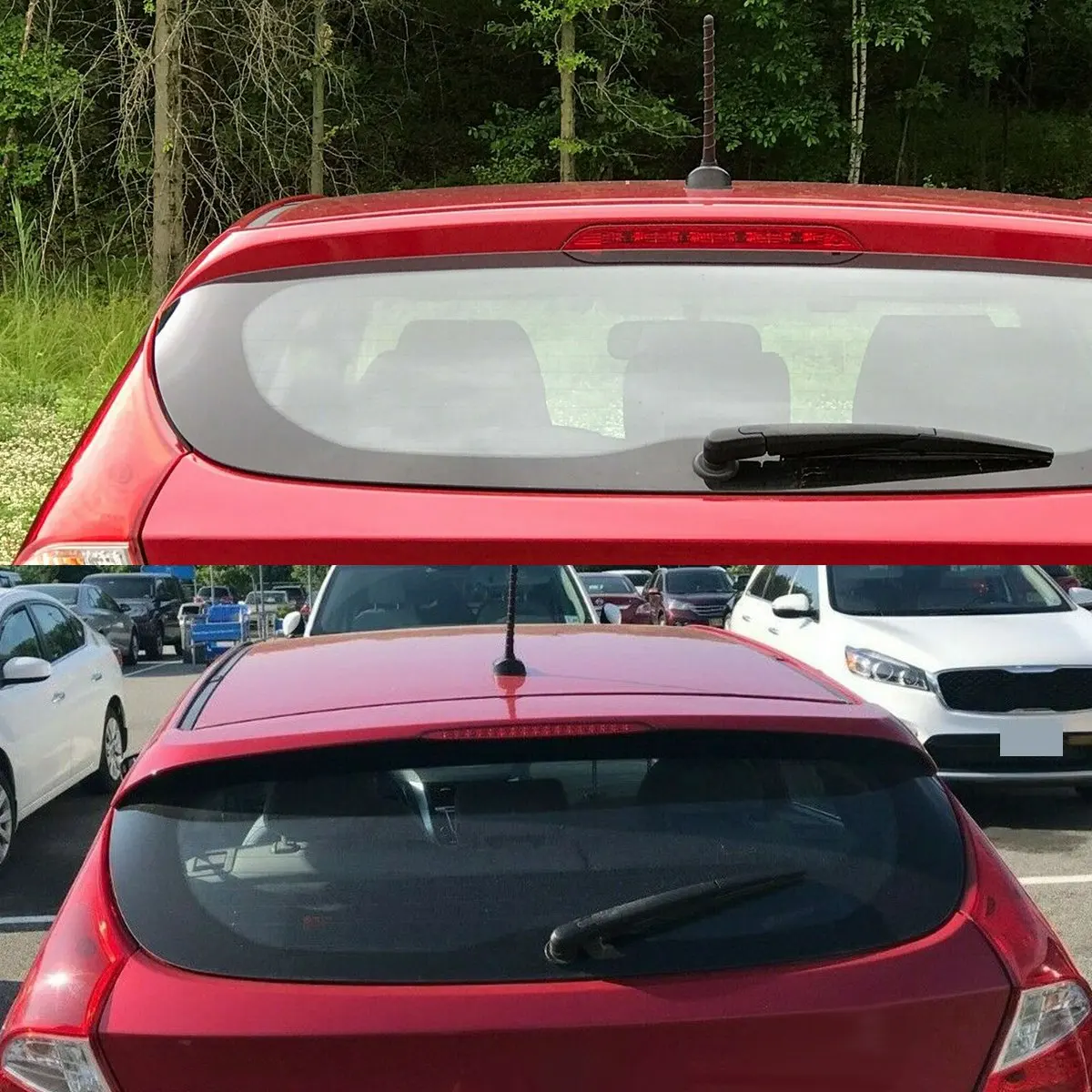 Для Hyundai Forte Rio Soul 09-18 автомобильная задняя антенна на крыше радиоприемная 96215-2J100