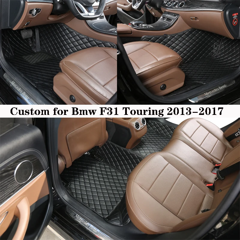 

Автомобильный напольный коврик для Bmw F31 Touring 2013 2014 2015 2016, коврики, Защитная панель, премиальный пользовательский ковер для ног, аксессуары