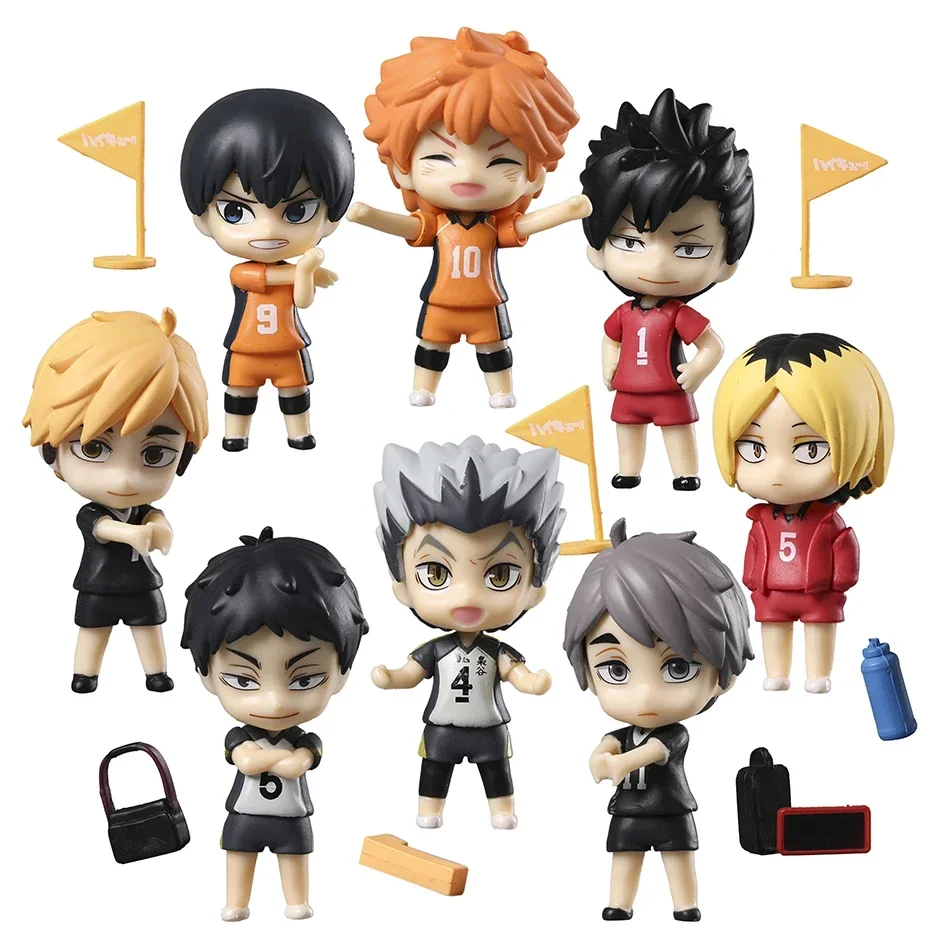 Фигурки героев аниме Arc Hinata Shoyo Tobio Kageyama Tetsurou kuroo Kozume Kenma Kotaro коллекционные игрушки