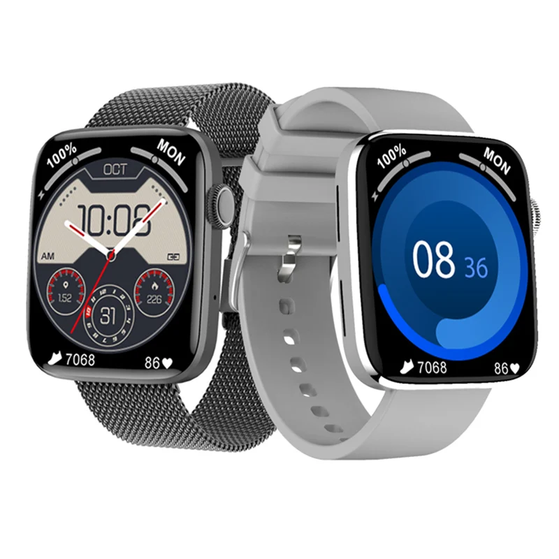 

Smart Watch 1.8inch Full Touch Screen Waterproof IP68 Breath Training Heart Rate Monitor Bluetooth Call Smartwatch Fitness Track