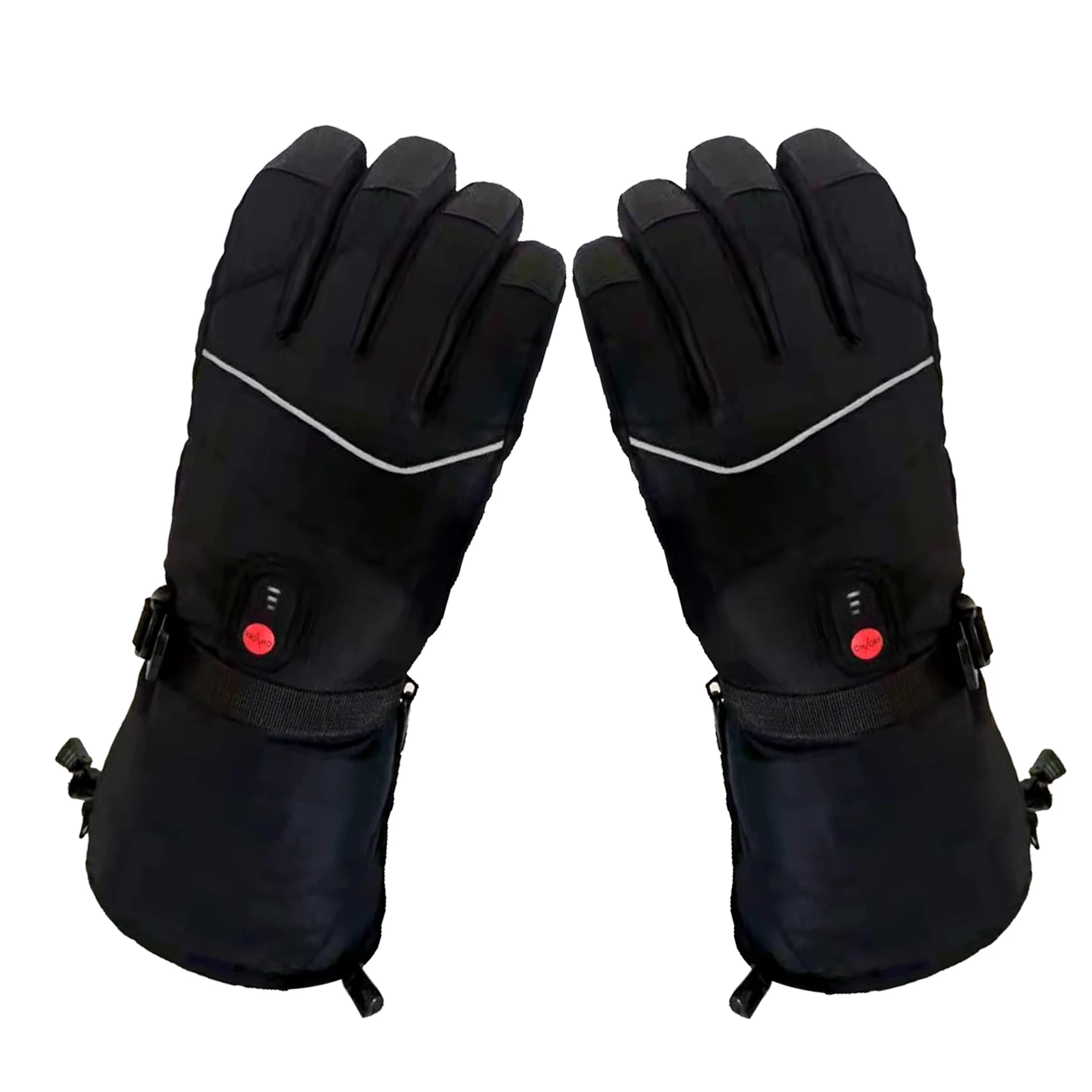 

Winter Thermal Gloves Electric Heated Gloves 5V USB Rechargeable 3 Temperature Heating Setting Levels Touchscreen Heating Gloves