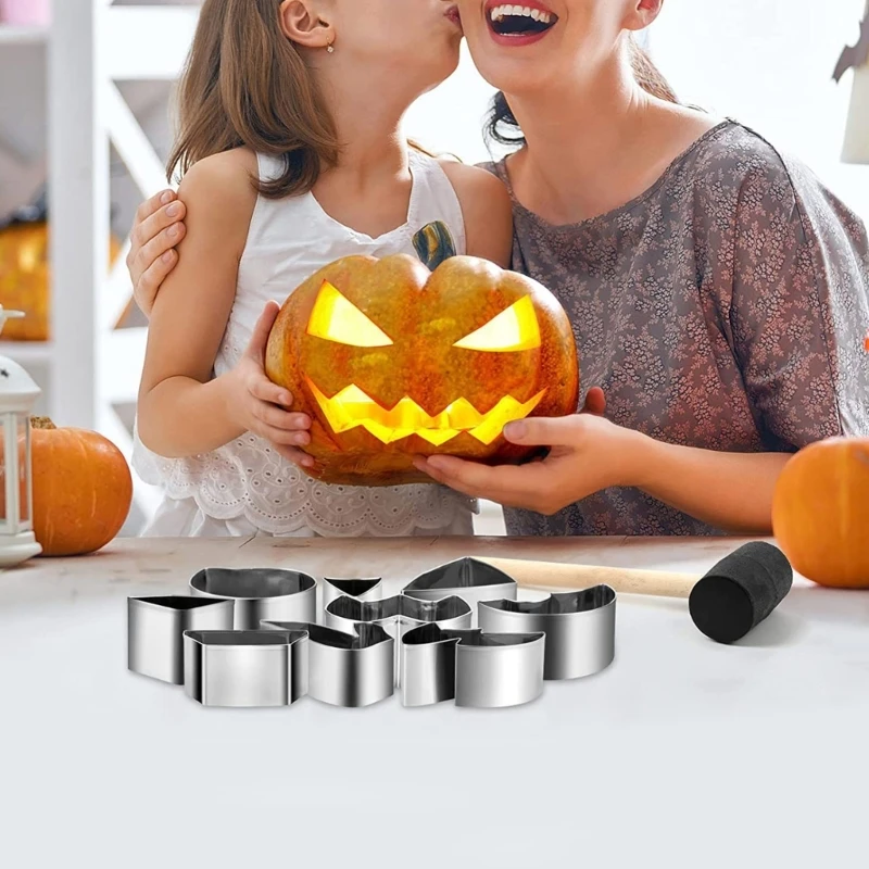 

Трафареты для вырезания тыквы, 10/6 шт.