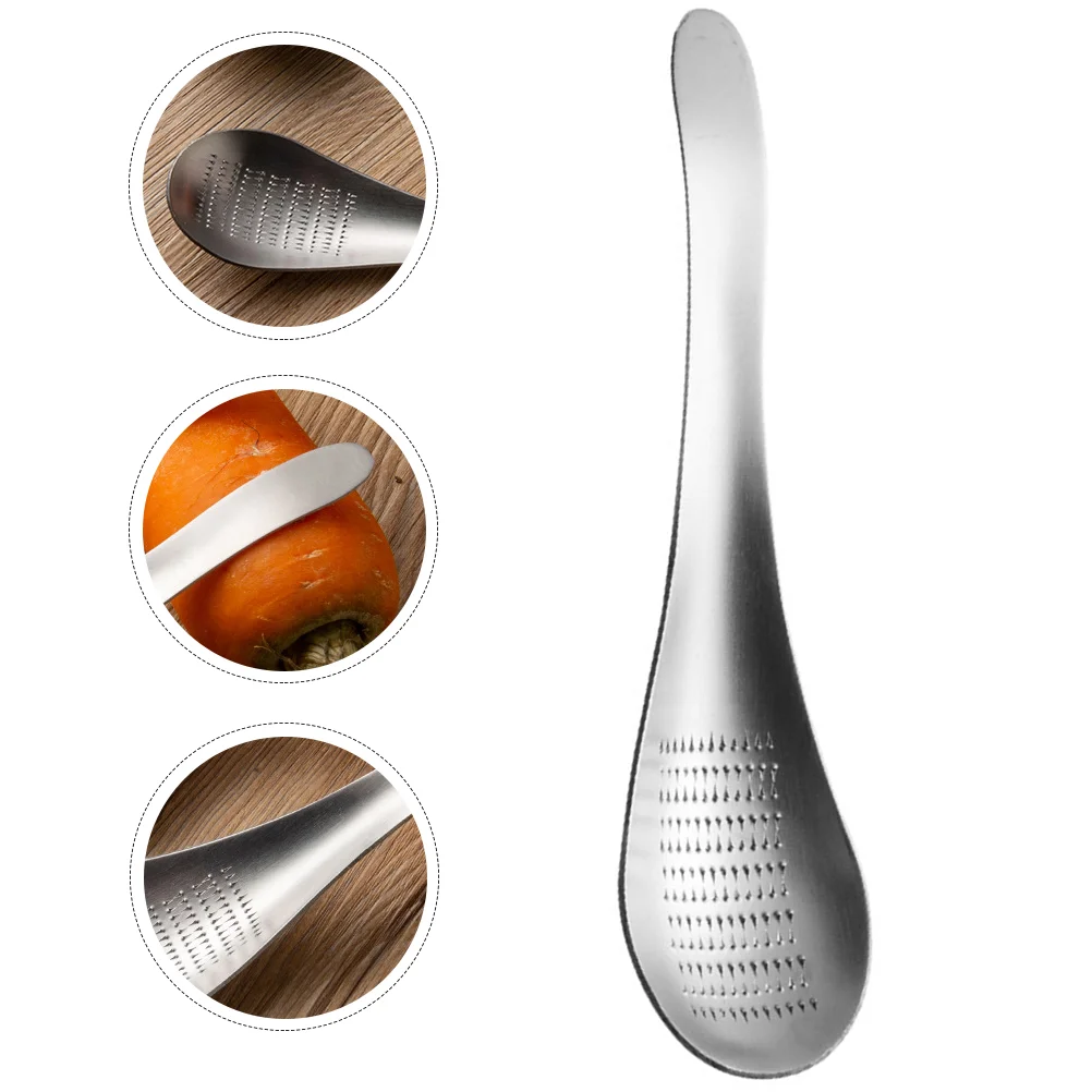 

Grater Garlic Ginger Grinder Spoon Mincer Vegetable Steel Stainless Handhandle Crusher Press Cheese Zester Tool Potato