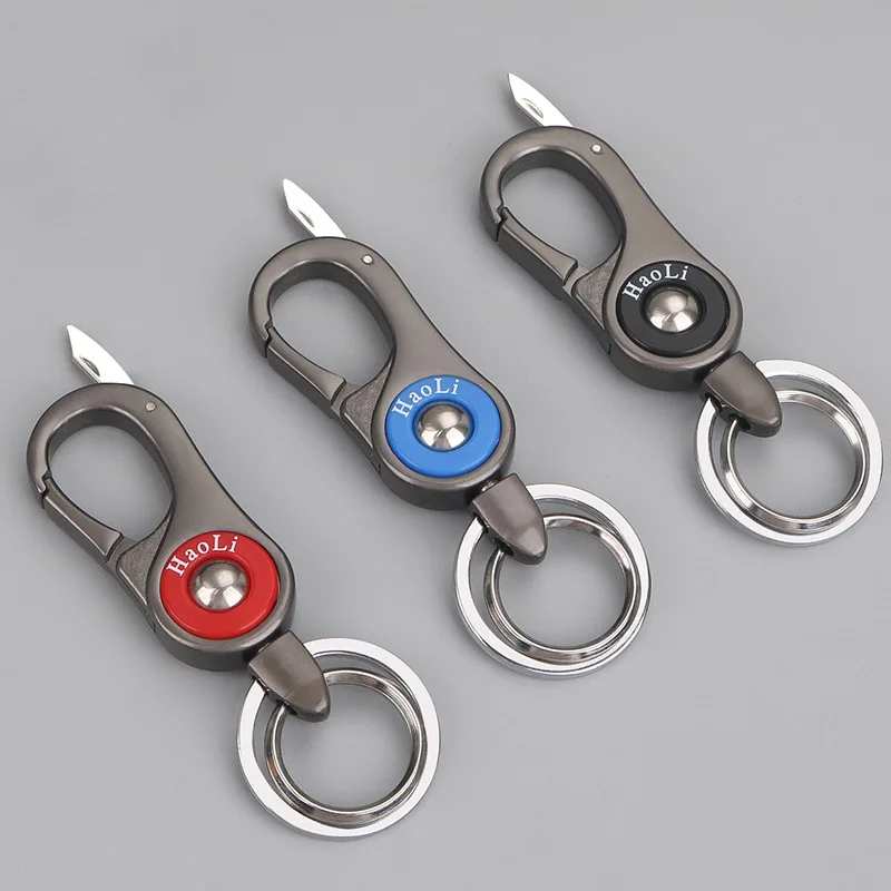 

Men's Simple Zinc Alloy Keychain Demolition Express Knife Creative Tool Volkswagen Waist Car Key Keychain Couple Gift