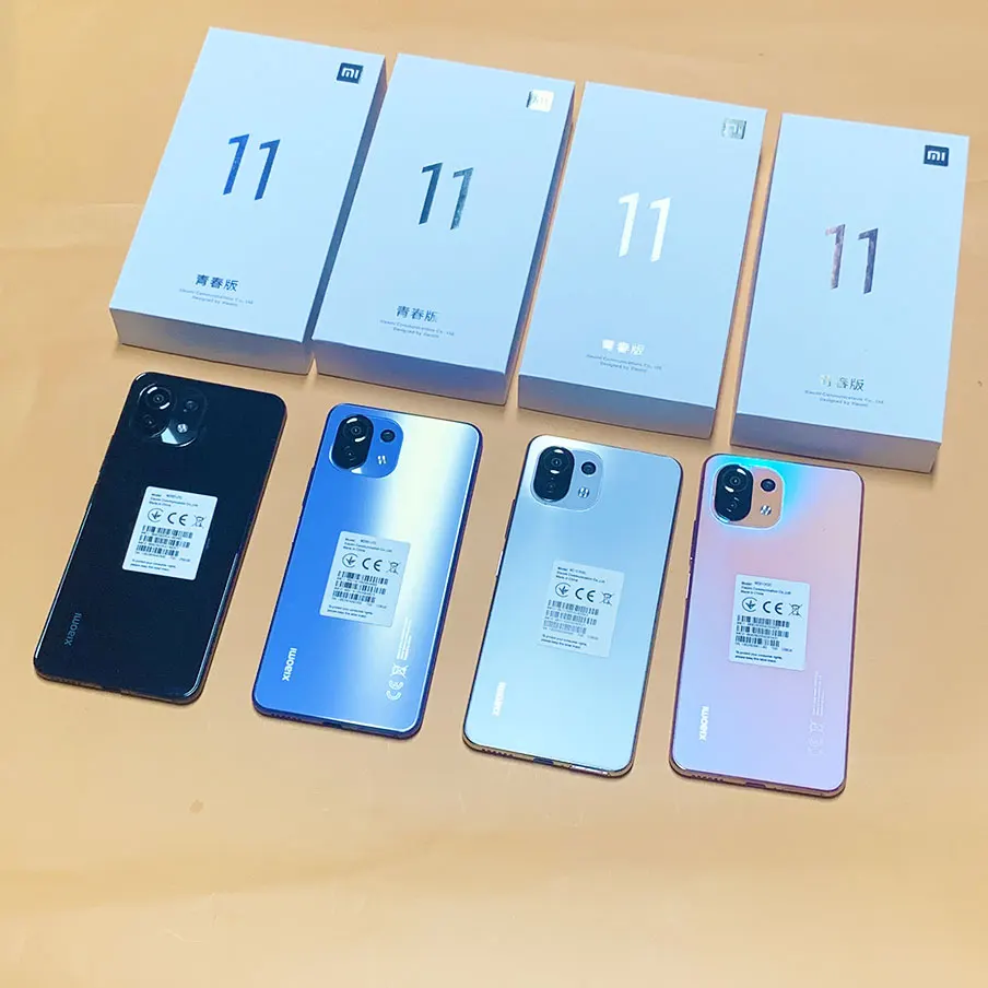 Najtaniej Xiaomi Mi 11 Lite 5G Smartphone , 8GB + 128GB Snapdragon 780G 64MP NFC AMOLED Pełny Ekran 90HZ Odśwież Telefon (losowy Kolor)