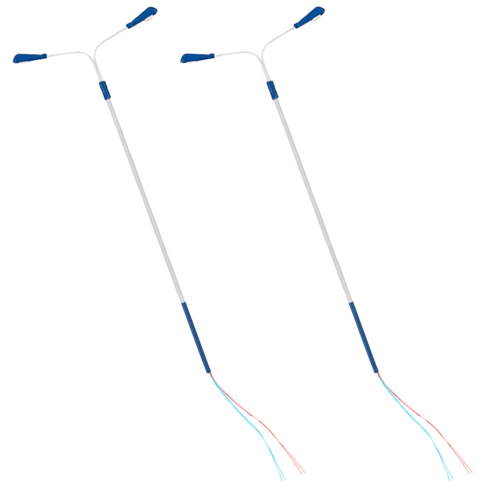 2 шт. миниатюрная модель железнодорожного фонаря уличный фонарь декор сцены