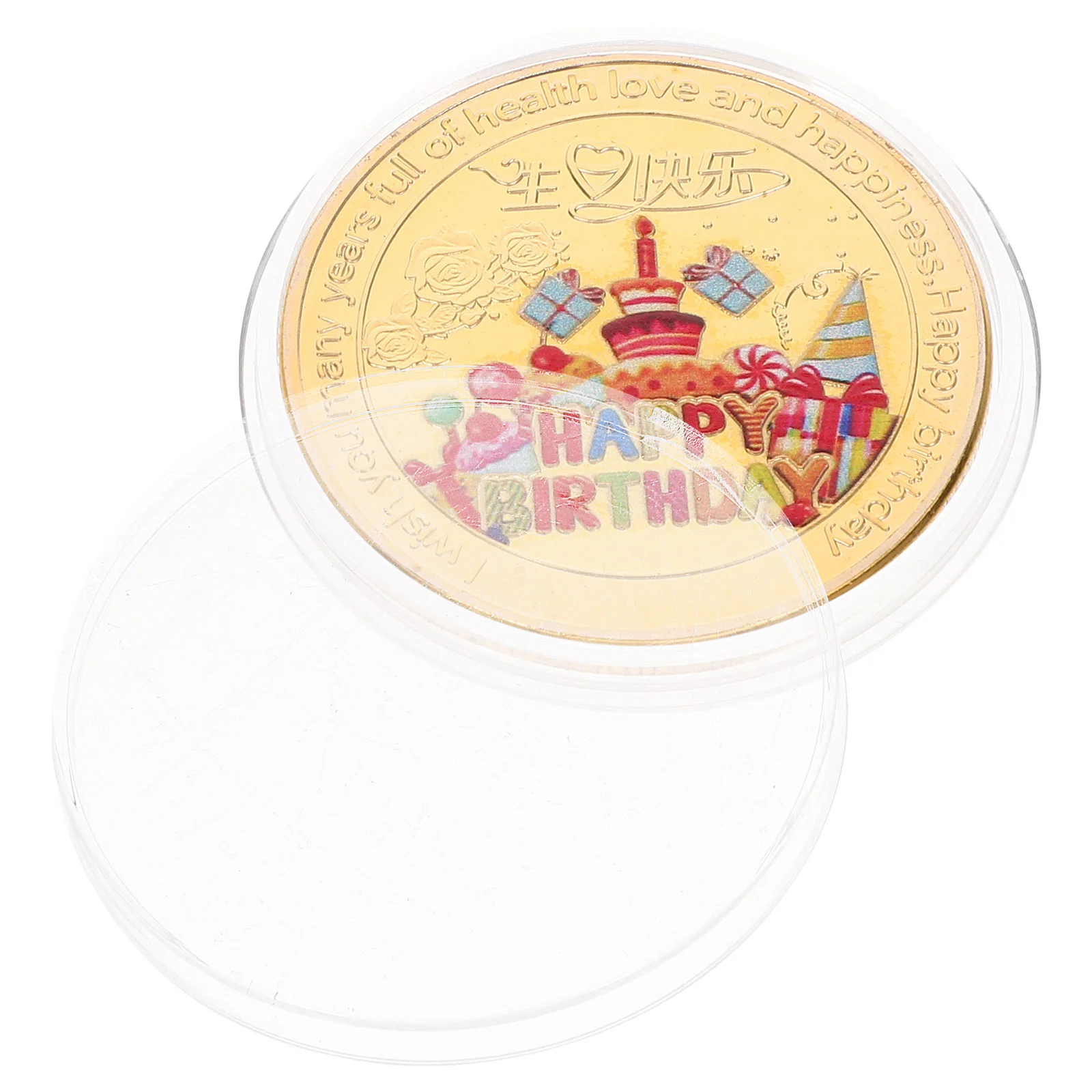

Birthday Metal Commemorative Coin Alloy Collecting Coin Decorative Collecting Coin