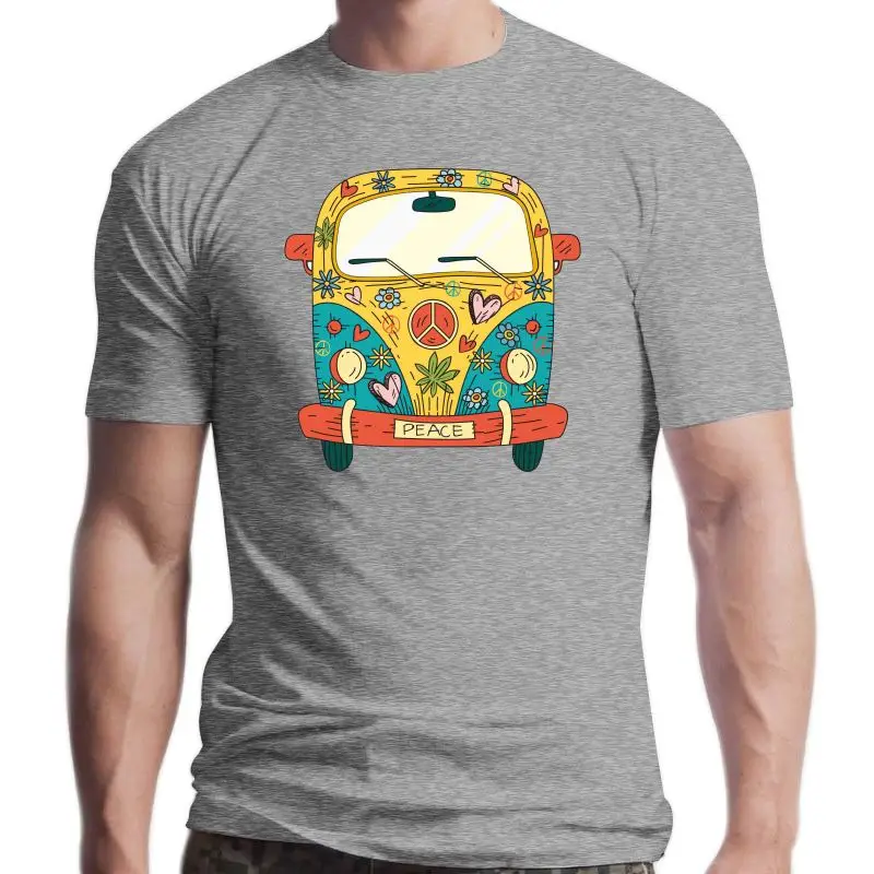 

AMEITTE colorida-Camiseta de manga corta con estampado de Van Bus para mujer, ropa informal de color blanco para chica, 2021