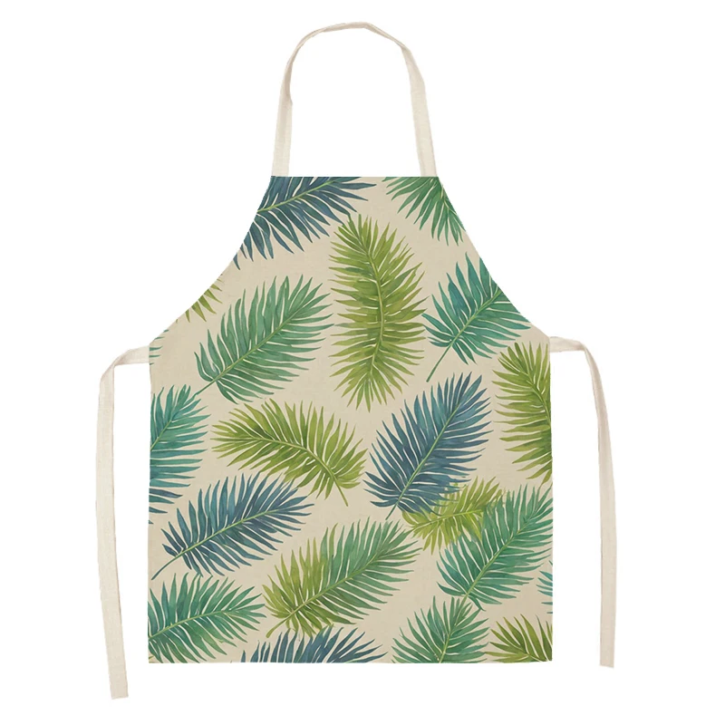 Льняной кухонный фартук для женщин большой размер