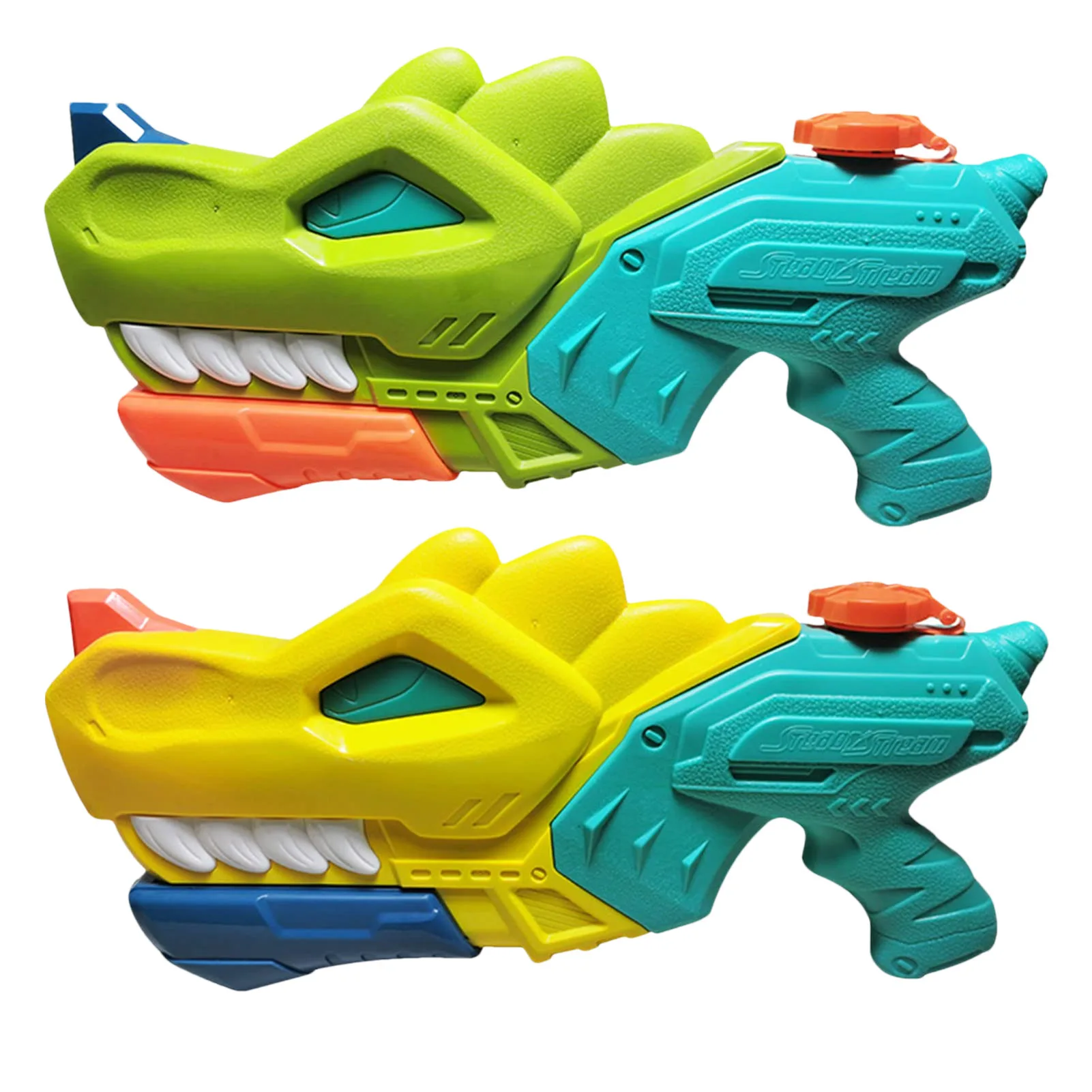 

900ml Dinosaur Water Guns For Kids Long-Range Shooting Water Squirters Toys For Outdoor Pool Beach Party Play Boys Girls Toys