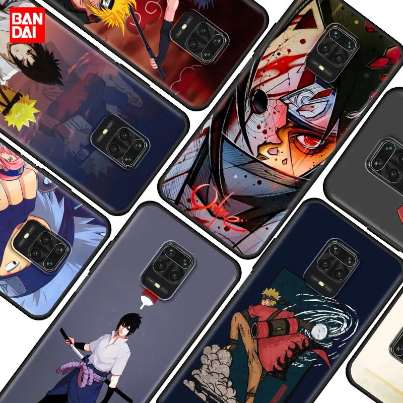 

Anime Naruto Itachi Sharingan Case for Xiaomi Redmi Note 7 8 9 9s 10 11 8T 11T Pro Plus 5G 4G Phone Silicone Cover Black Thin