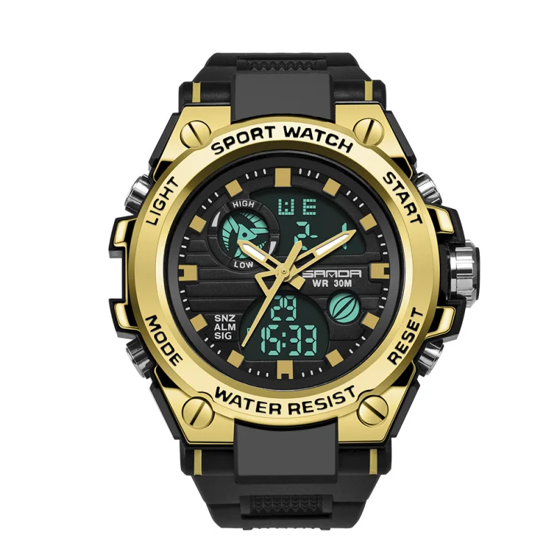 

SANDA739 Multi-function Waterproof Electronic Sports Watch