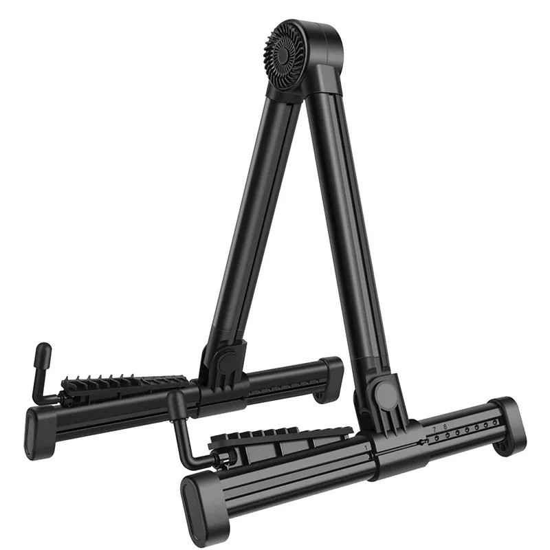 

Professional Electric Guitar Stand Universal Folding Electric Acoustic Bass Stand A-Frame Musical Rack Holder Guitar Accessories