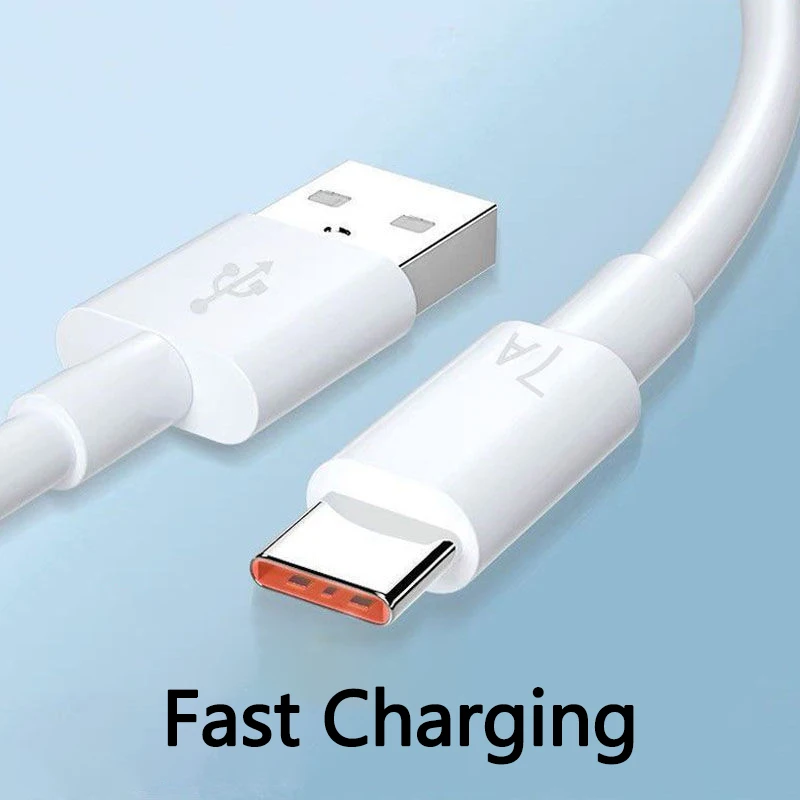 7a 100w type c usb cable super fast charge cable for huawei mate 40 30 xiaomi samsung fast charging usb charger cables data cord free global shipping