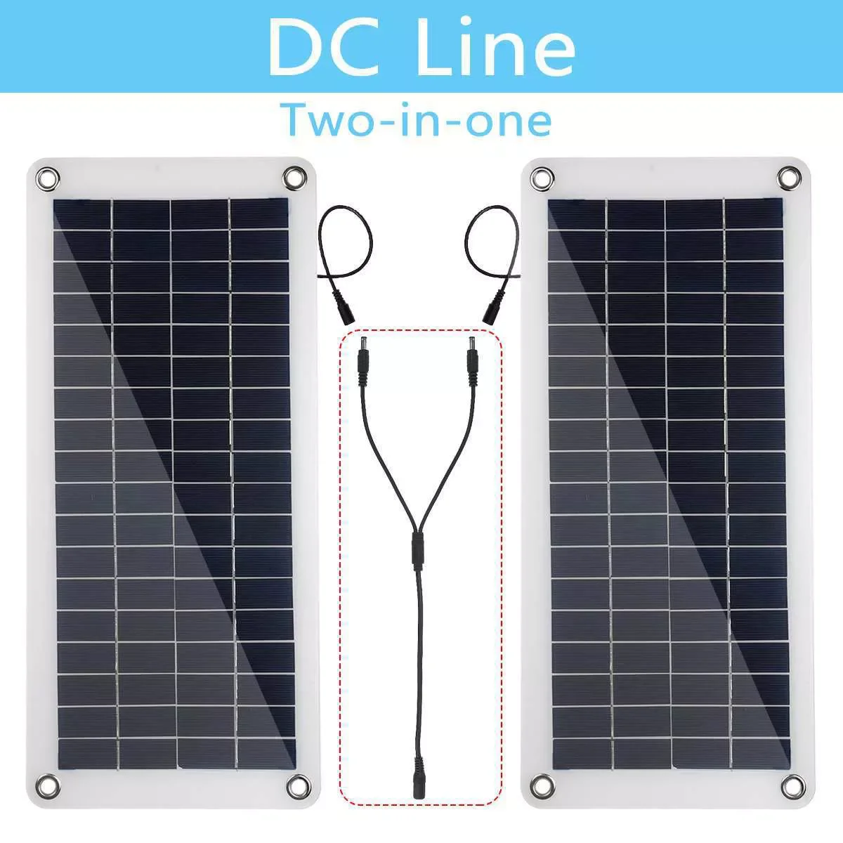 

500W Panel Solar Solar Panel Dual 18V USB With 100A Controller Solar Cells Poly Solar Charger for Car Yacht RV Battery Charger
