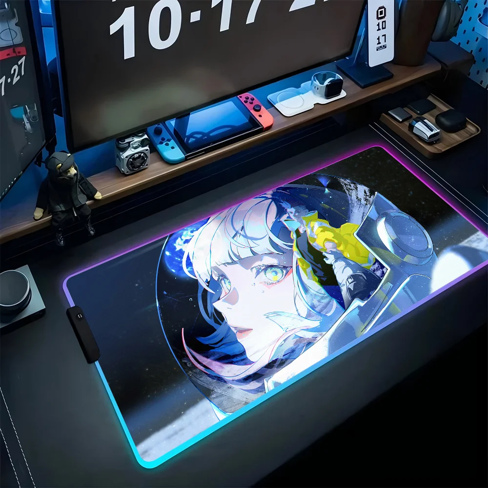 1 шт. C-Cyberpunk напольный коврик XXL RGB игровые коврики для мыши HD Black аксессуары