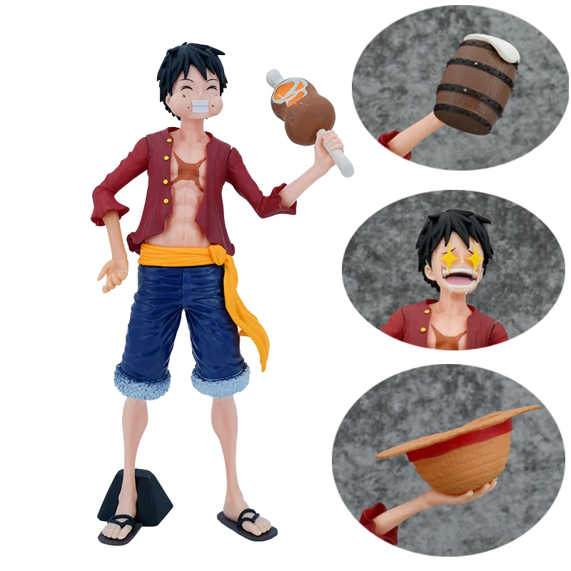 Фигурка куриные дужки Luffy из ПВХ Классическая аниме цельный кусок 27 см