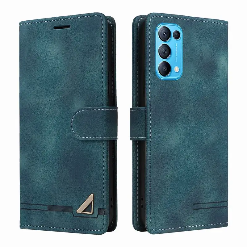 

For Oppo Reno 5 5G Case Leather Flip Wallet Cover For Reno5 5G Mabile Case Reno5 5G Phone Book Cases Coque Capa