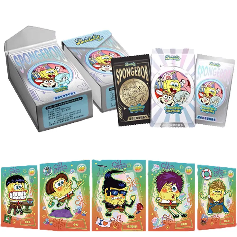 

Губка Боб Квадратные Штаны карточка аниме исследование бикини коллекция открыток Губка Боб карточка Патрик звезда редкая торговая карточк...