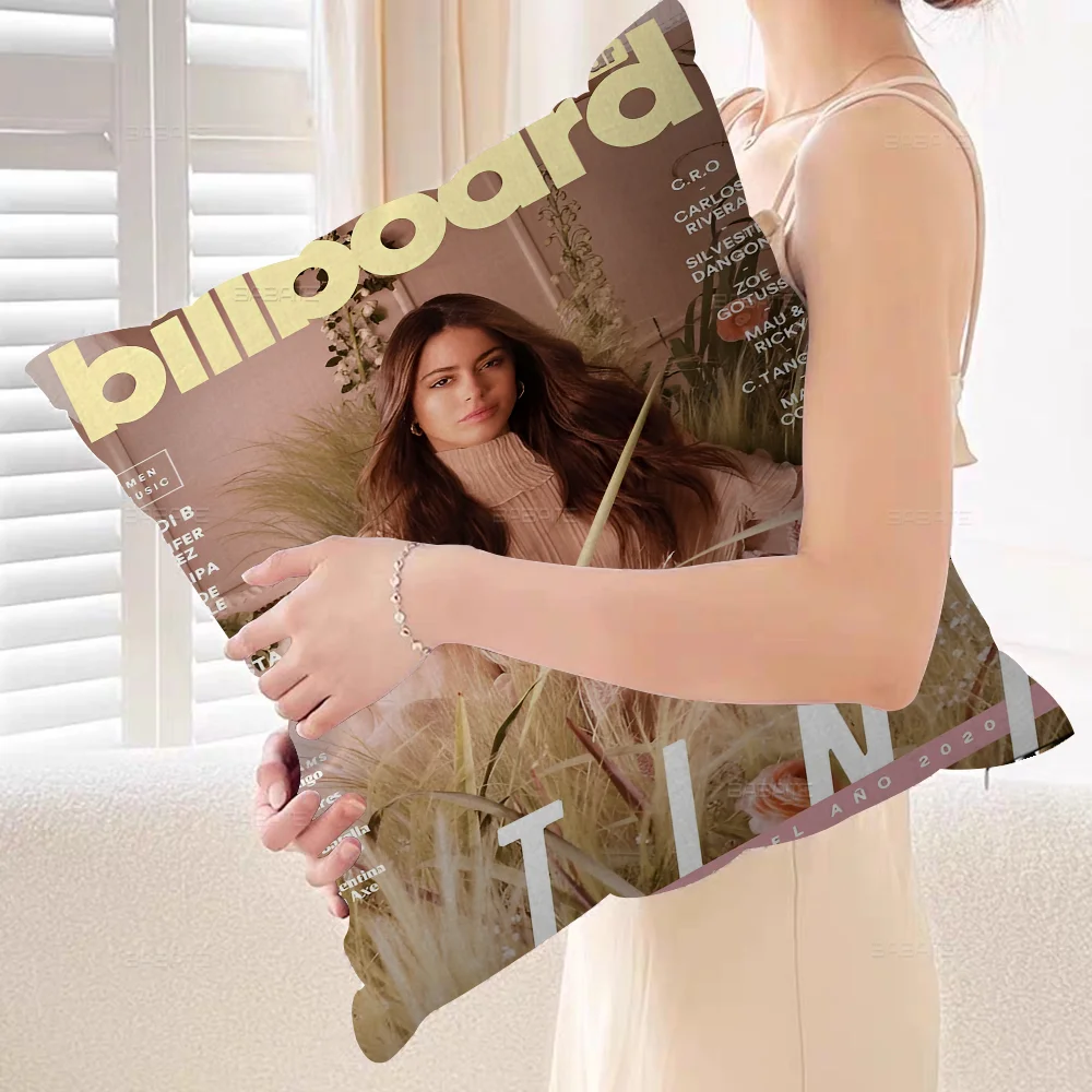 Аргентинская актриса T-Tini S-Stoessel Подушка Аниме Диван-кровать Голова Наволочка