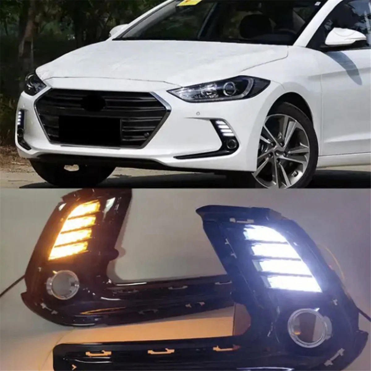 1 пара, задние противотуманные фары для Hyundai Elantra 2016-2018 (art.: 3920ca92cb701) - 3920ca92cb701